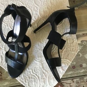 Calvin Klein Black Stiletto-ed Heels